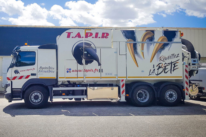 Camion Tapir Aspirateur Excavateur